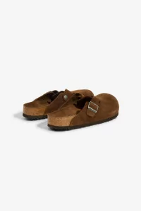 Birkenstock Boston Soft Footbed Suede Leather – Carafe | Centre Commercial